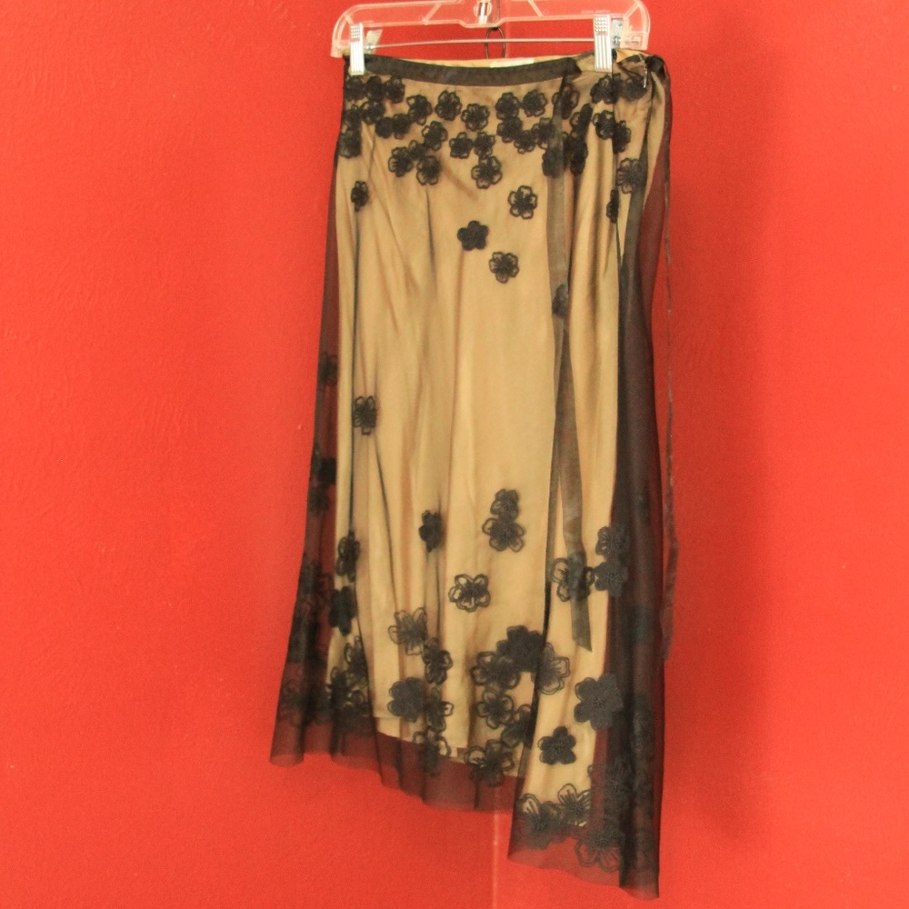 Allison Taylor Silk Lace Skirt